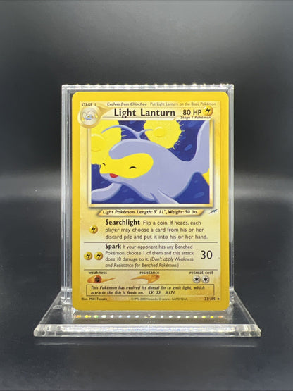 Pokemon Light Lanturn 23/105 Neo Destiny Rare - MOD PLAY