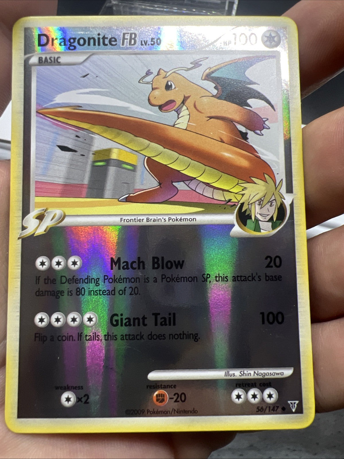 Pokemon Dragonite FB 56/147 Supreme Victors Reverse Holo - NEAR MINT