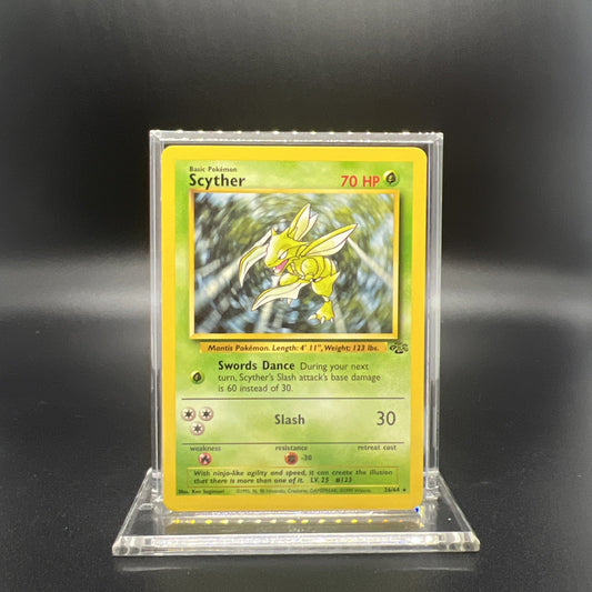 Pokemon Scyther 26/64 Jungle - LIGHT PLAY