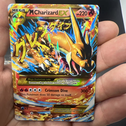 Pokemon M Charizard EX (Y) (Secret) 107/106 Flashfire Holo - LIGHT PLAY
