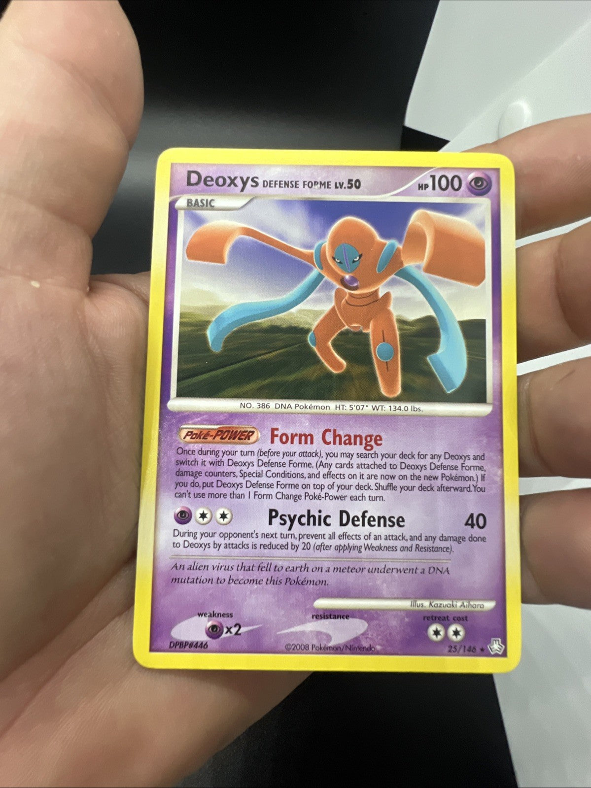 Deoxys Defense Forme 25/146 Legends Awakened LIGHT PLAY Pokemon