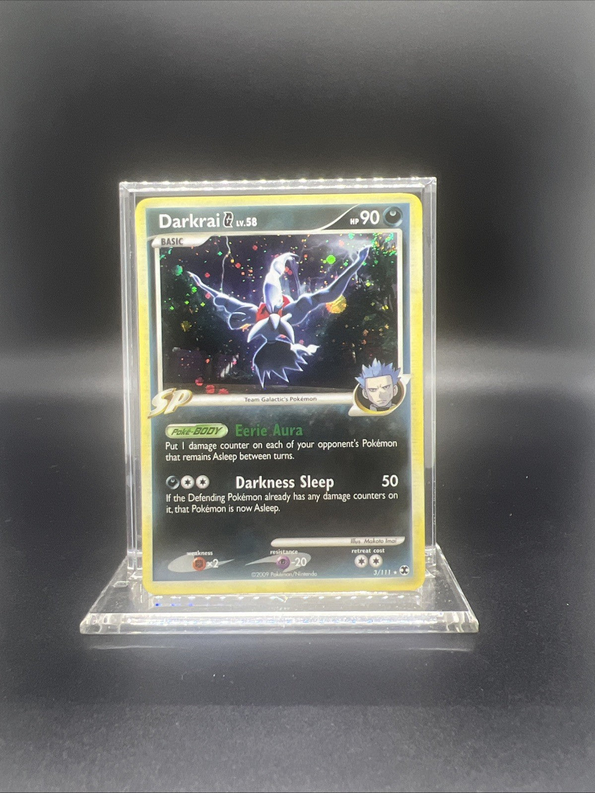 Pokemon Darkrai G 3/111 Rising Rivals Holo - LIGHT PLAY
