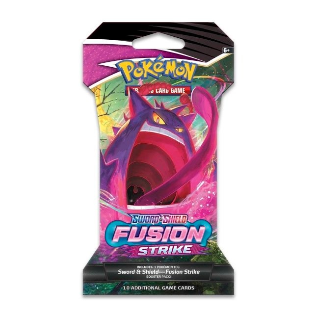 Pokemon Sword & Shield Fusion Strike Sleeved Booster Pack - CHOOSE YOUR ART