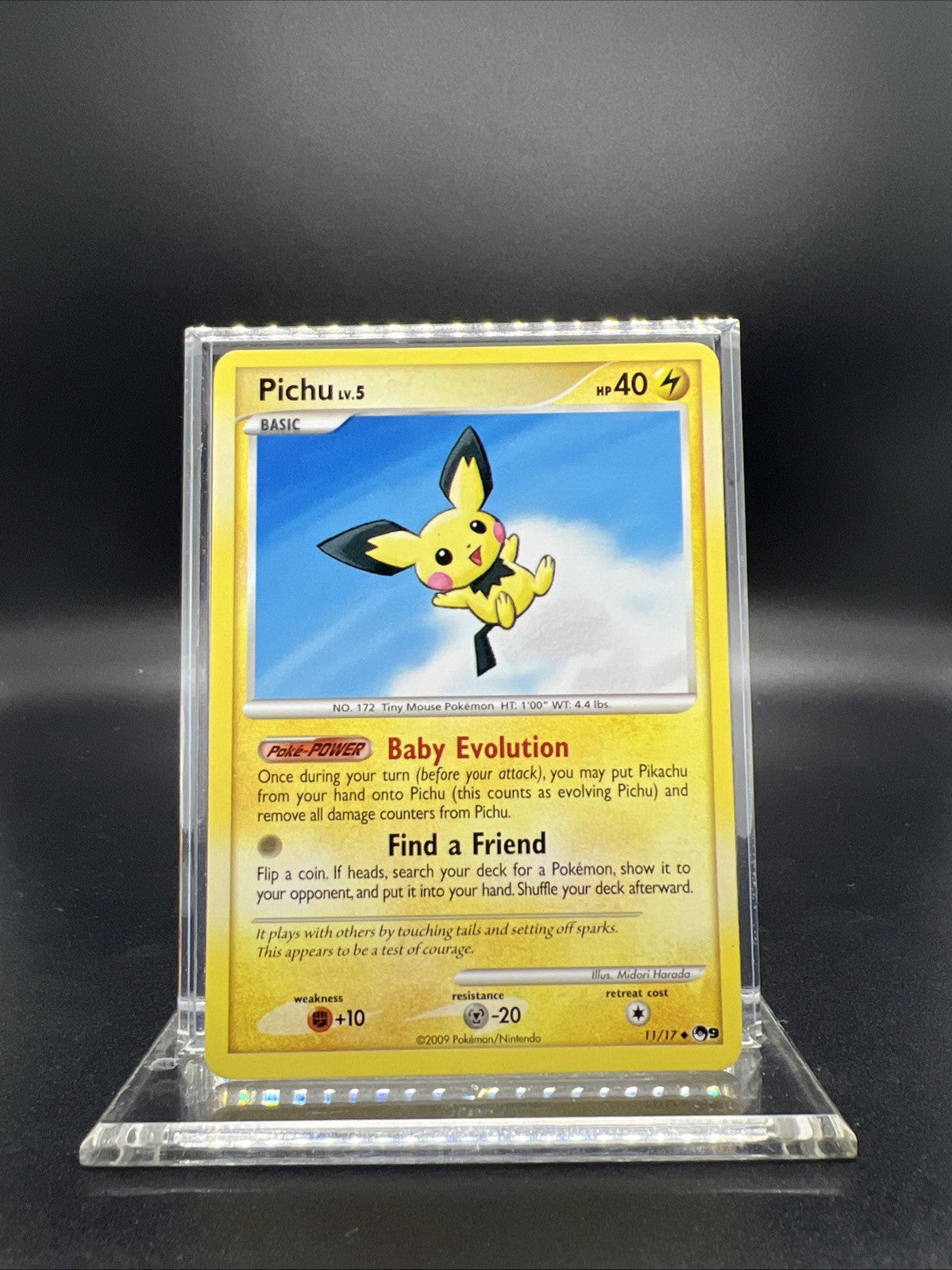 Pokemon Pichu 011/017 POP Series 9 - MOD PLAY