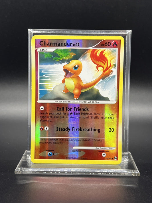 Charmander 59/99 Arceus Reverse Holo MOD PLAY Pokemon