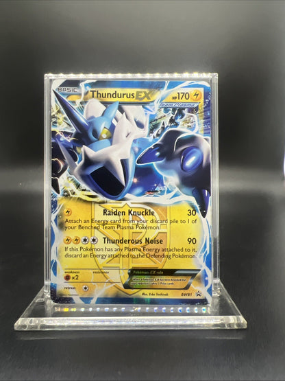 Pokemon Thundurus EX (Team Plasma) BW81 Black & White Holo - MOD PLAY
