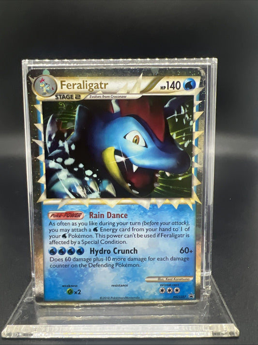 Pokemon Feraligatr Prime HGSS07 Heart Gold Soul Silver Promo- MOD PLAY
