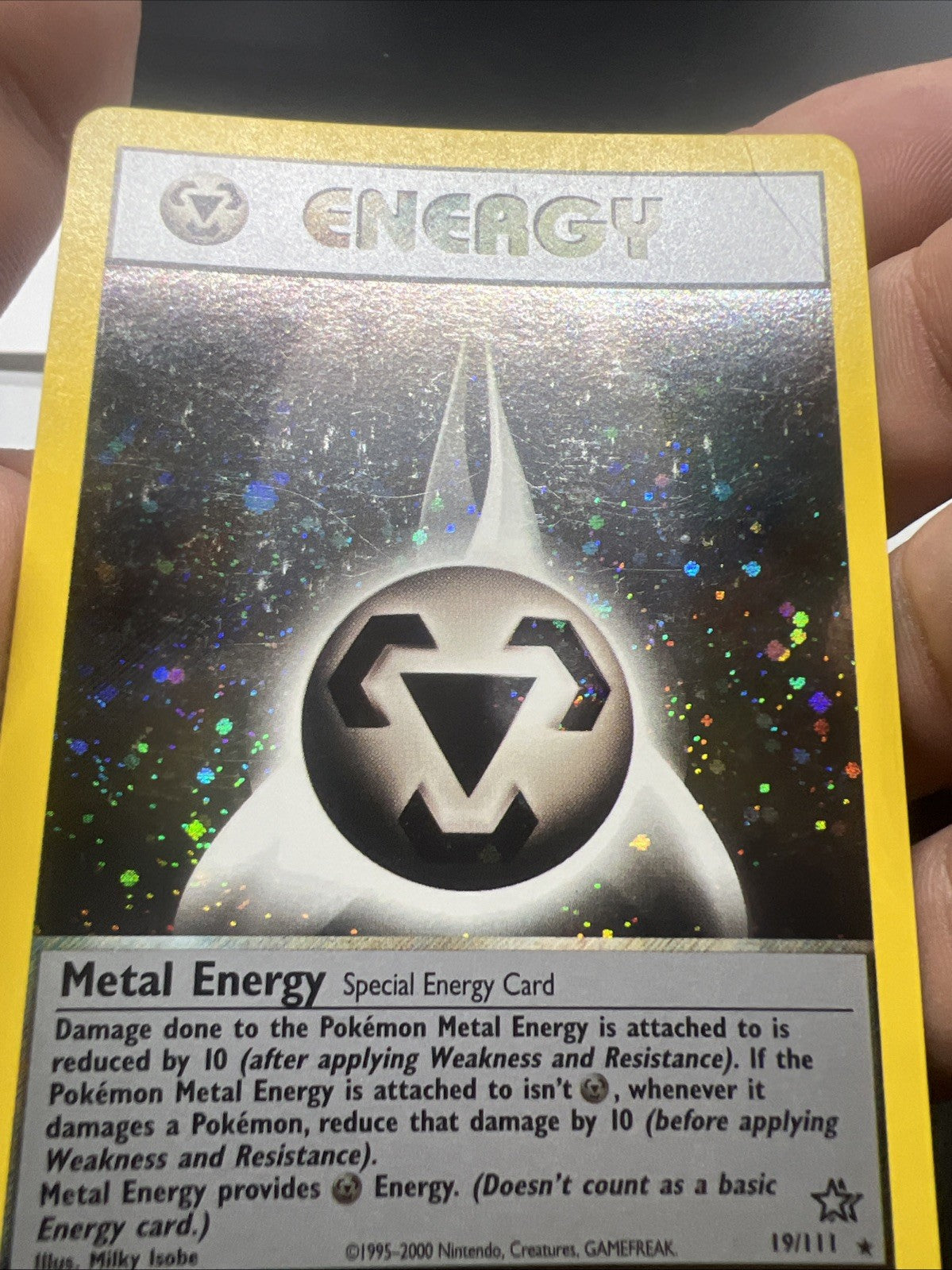 Pokemon Metal Energy 19/111 Neo Genesis Holo - MOD PLAY