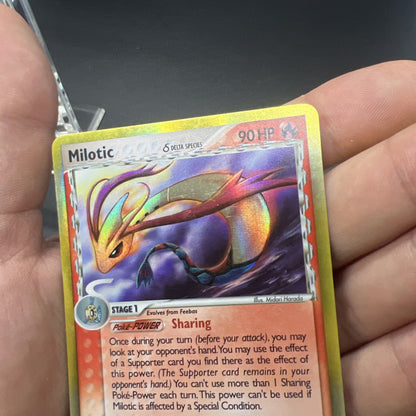 Pokemon Milotic (Delta Species) 5/101 Dragon Frontiers Holo - LIGHT PLAY