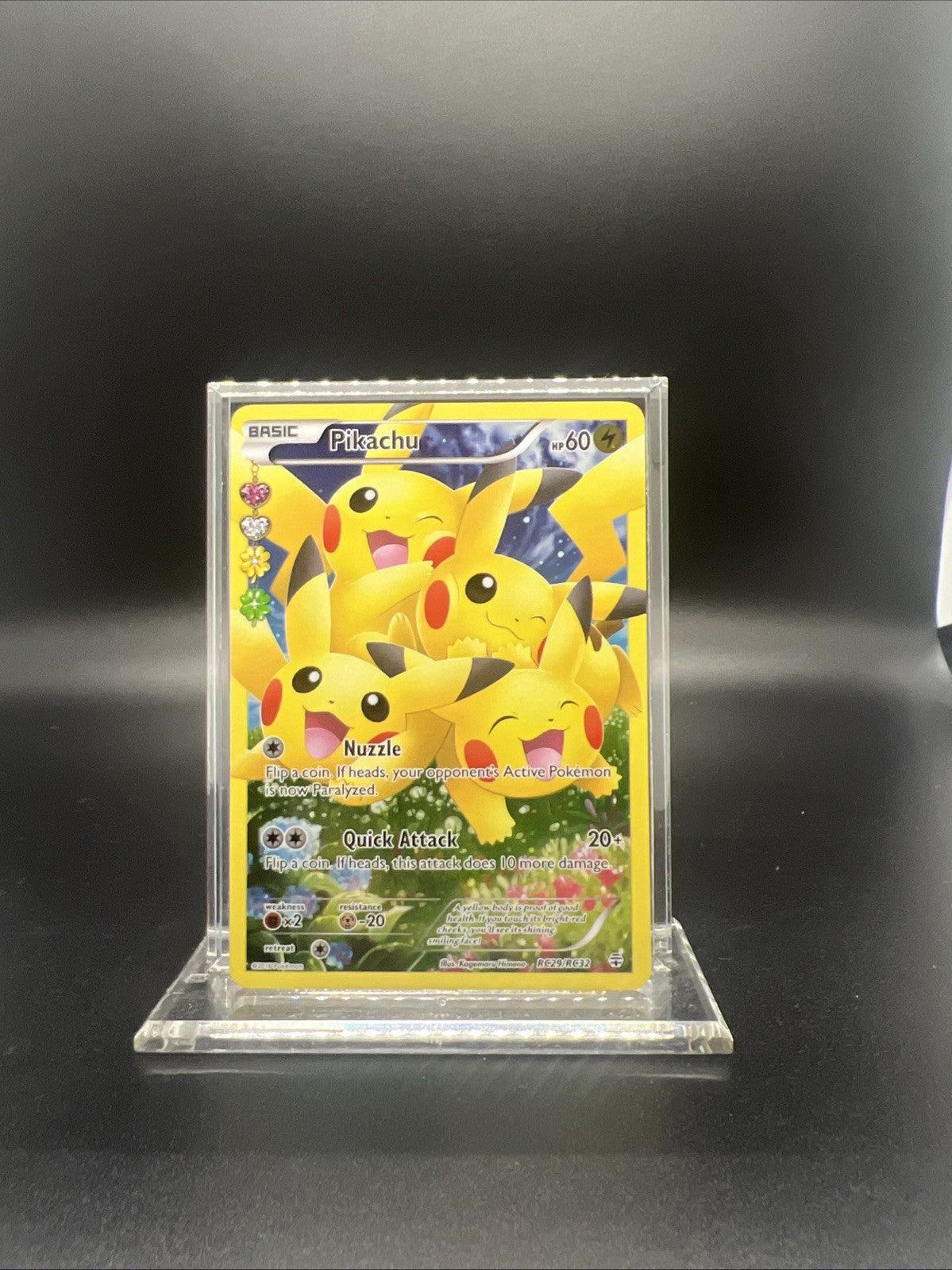 Pokemon Pikachu RC29/RC32 Generations: Radiant Collection Holo - NEAR MINT (1)