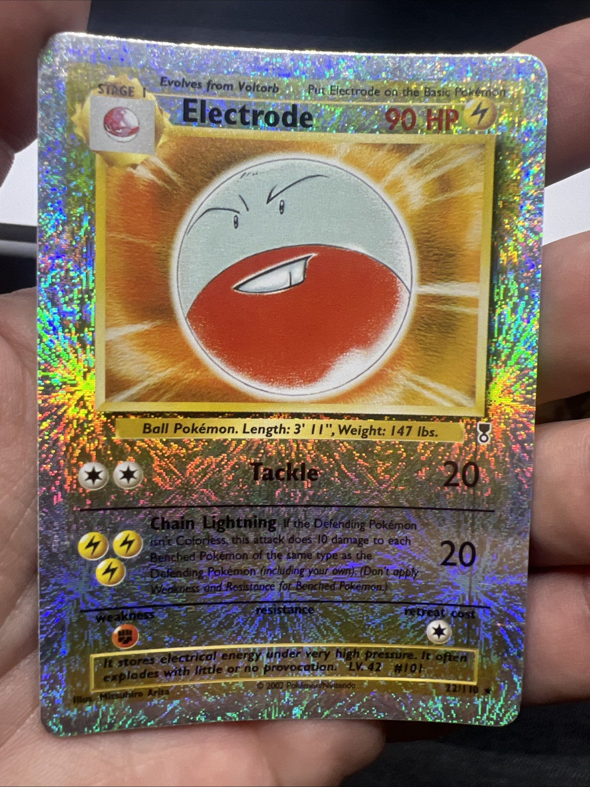 Pokemon Electrode 22/110 Legendary Collection Reverse Holo - MOD PLAY