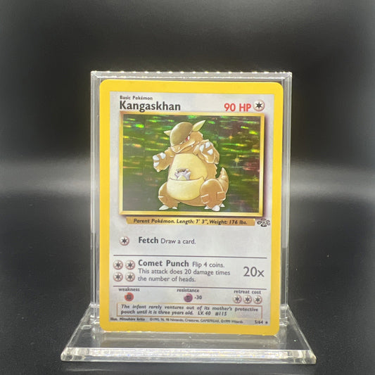 Pokemon Kangaskhan 05/64 Jungle Holo - LIGHT PLAY