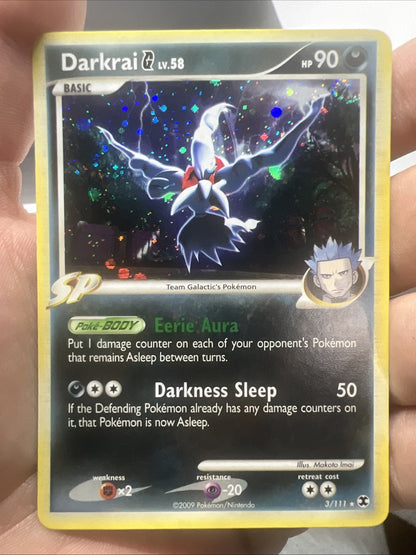Pokemon Darkrai G 3/111 Rising Rivals Holo - LIGHT PLAY