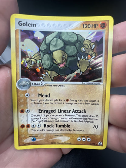 Golem 6/92 Legend Maker Holo NEAR MINT Pokemon