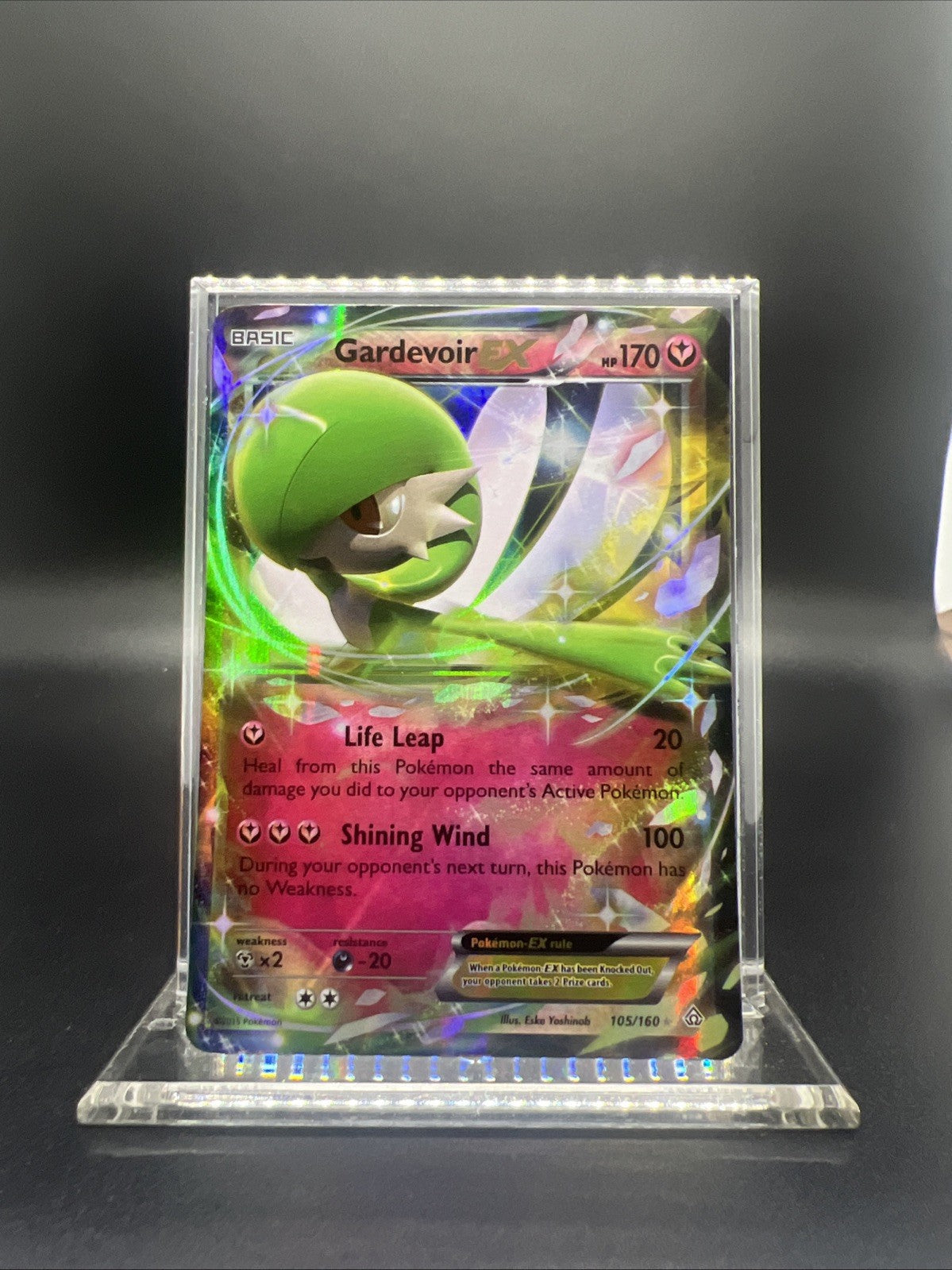 Pokemon Gardevoir EX 105/160 XY - Primal Clash Holo - LIGHT PLAY