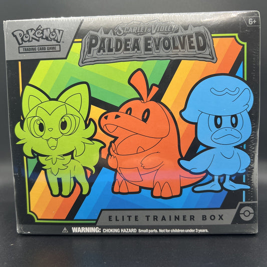 Pokemon Scarlet & Violet Paldea Evolved ETB Elite Trainer Box