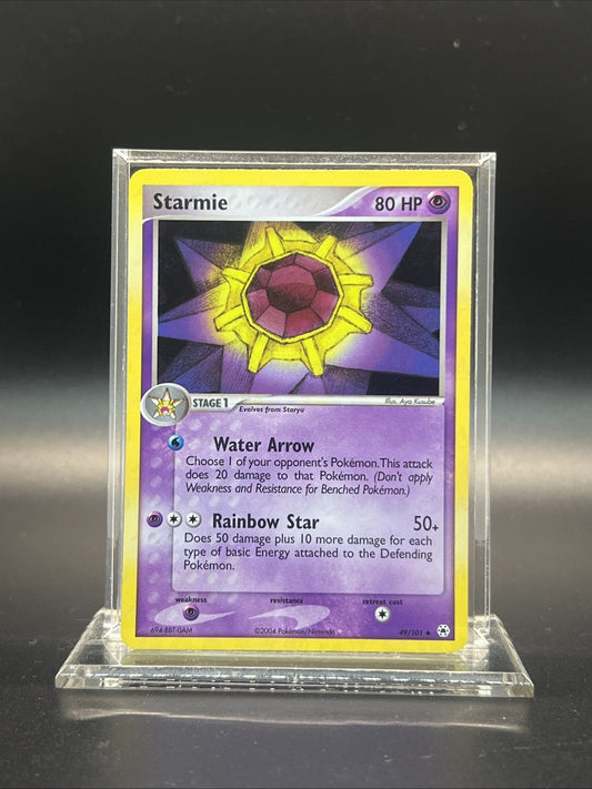 Pokemon Starmie 49/101 Hidden Legends Holo - LIGHT PLAY