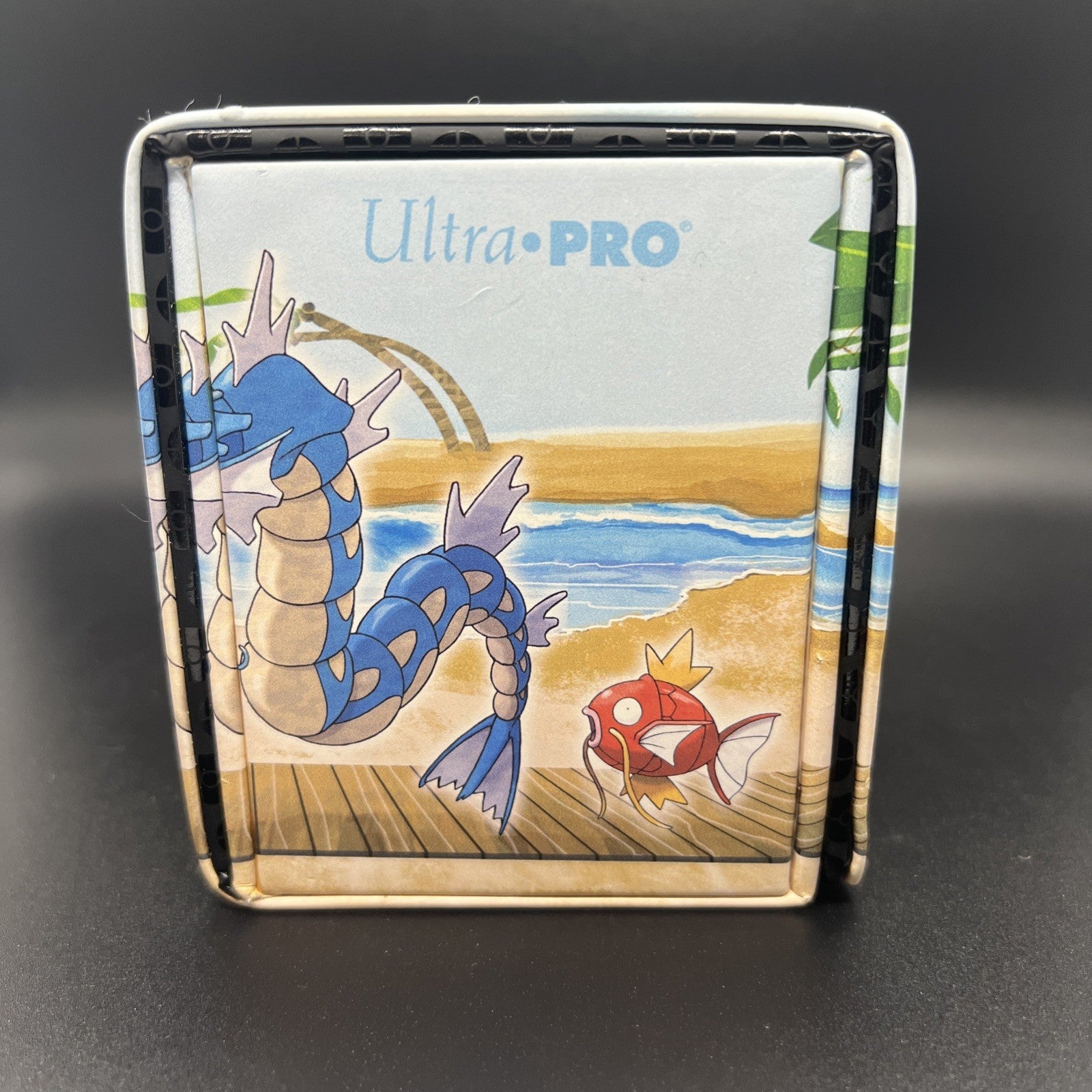 Pokemon Seaside Magnetic Premium Ultra Pro Deck Box Gyarados, Magikarp & Lapras
