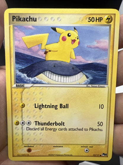 Pokemon Pikachu 012/017 POP Series 5 - NEAR MINT