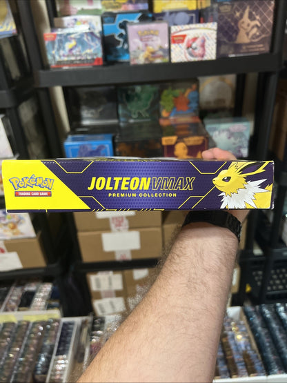 2022 Pokemon TCG Jolteon VMAX Premium Collection Box Factory Sealed