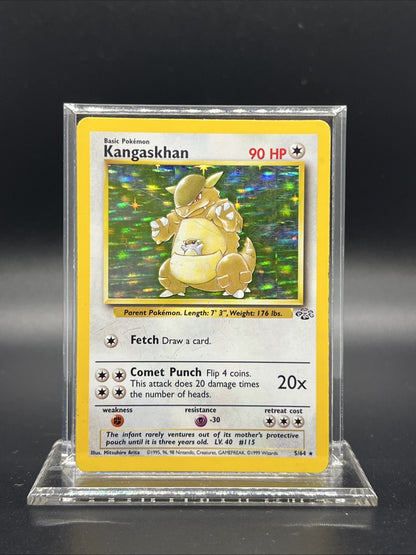 Pokemon Kangaskhan 05/64 – Jungle – Holo Rare – Heavy Play (C)