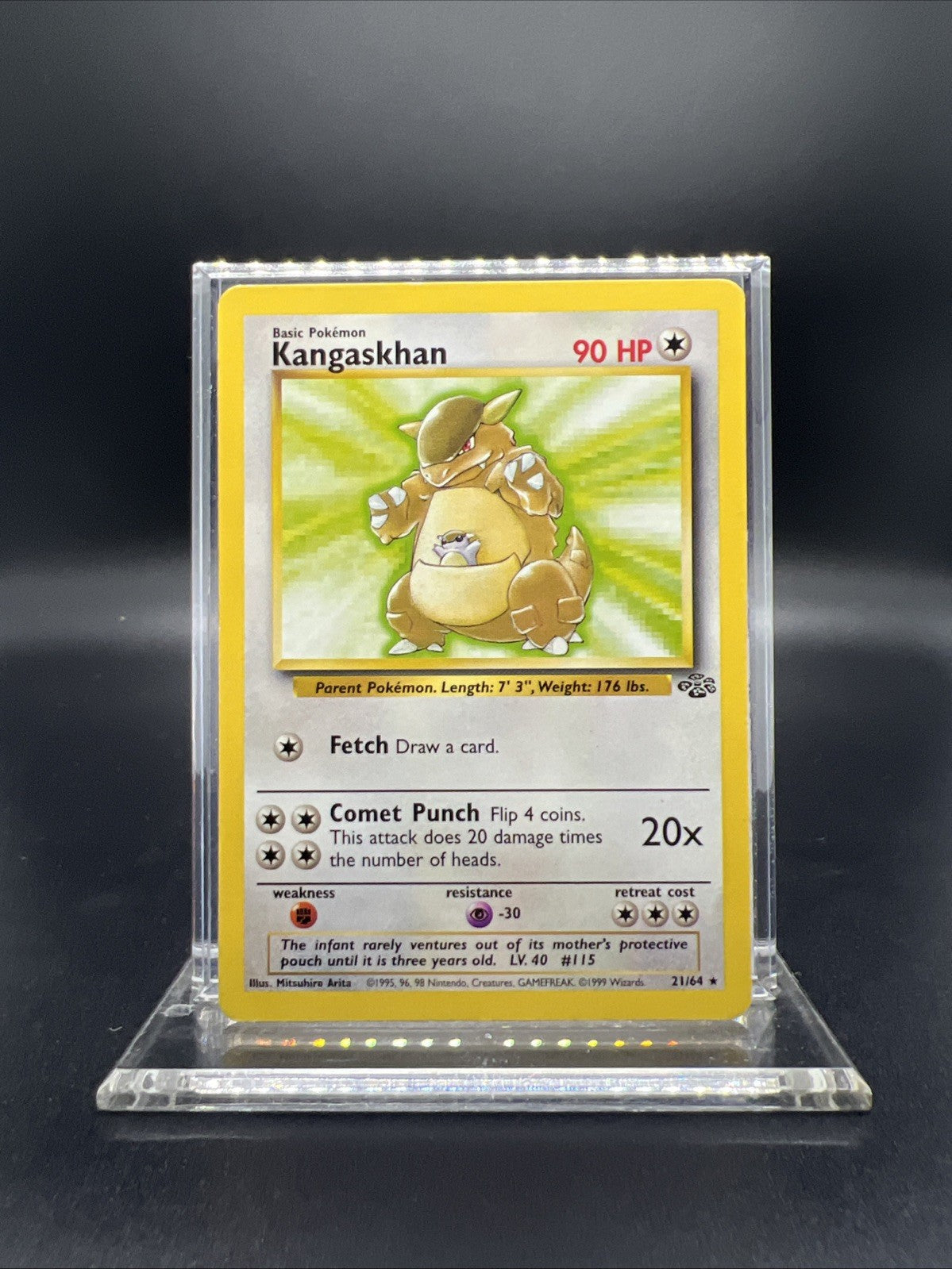 Pokemon Kangaskhan 21/64 Jungle Rare - MOD PLAY