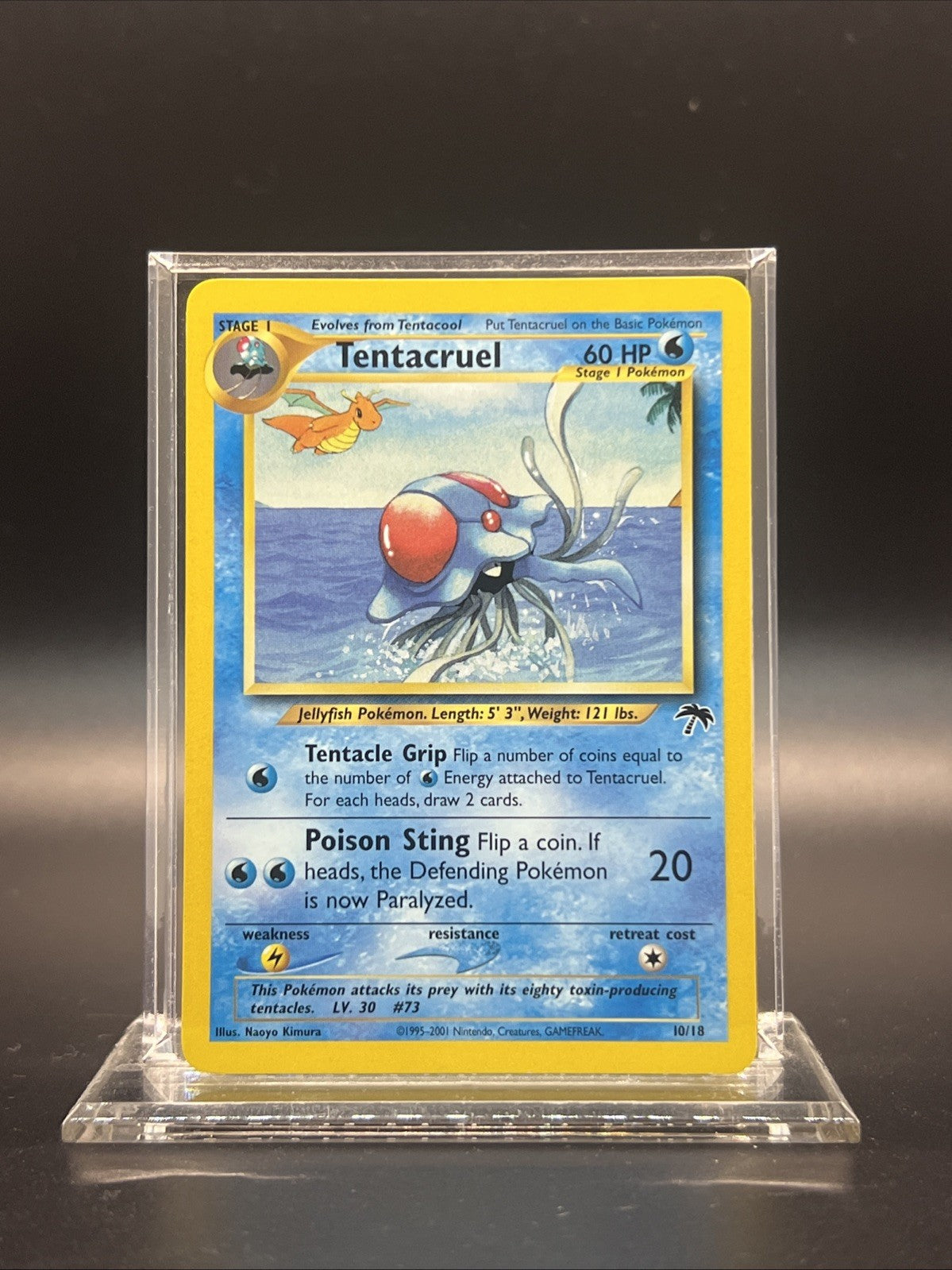 Tentacruel 10/18 – Southern Islands – Non Holo – Light Play - Pokemon
