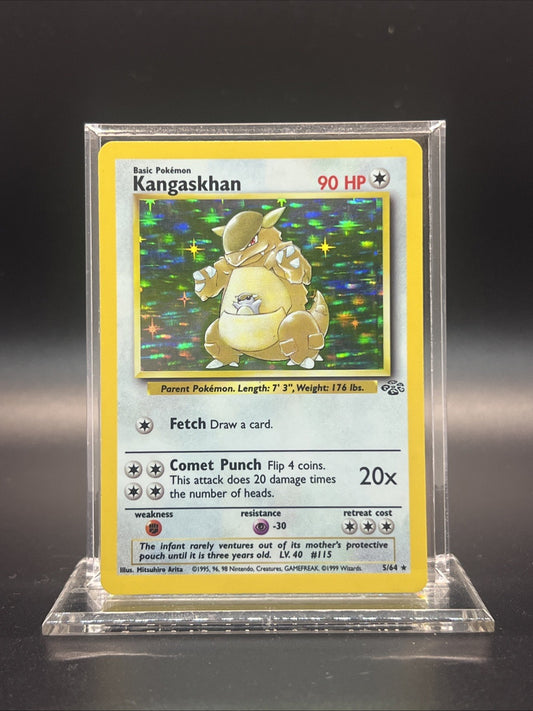 Kangaskhan 05/64 – Jungle – Holo Rare – Near Mint - Pokemon
