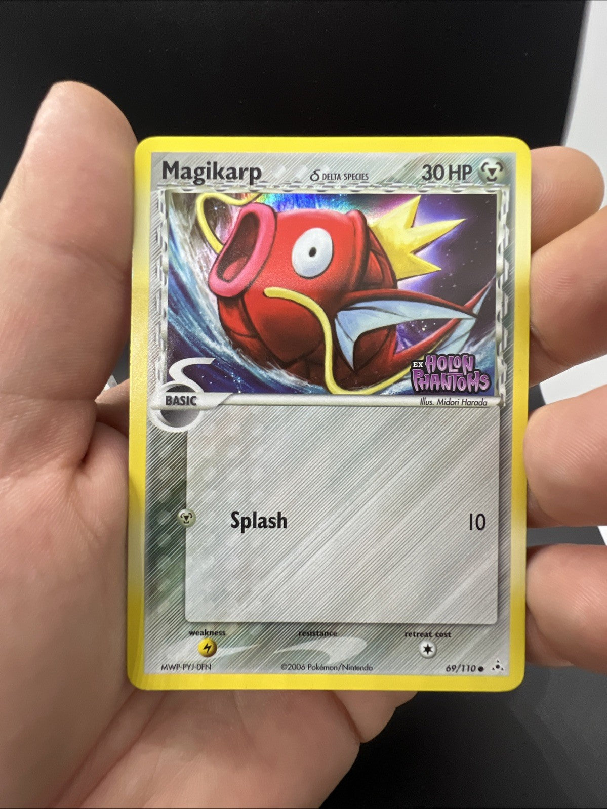 Magikarp Delta Species 69/110 Holon Phantoms Reverse Holo NEAR MINT Pokemon