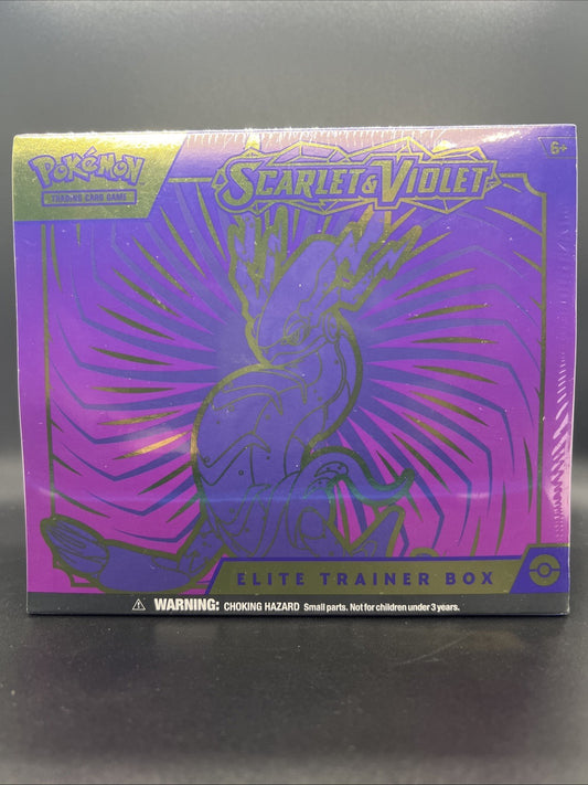 Pokemon Scarlet & Violet Base Set (Miraidon) ETB Elite Trainer Box