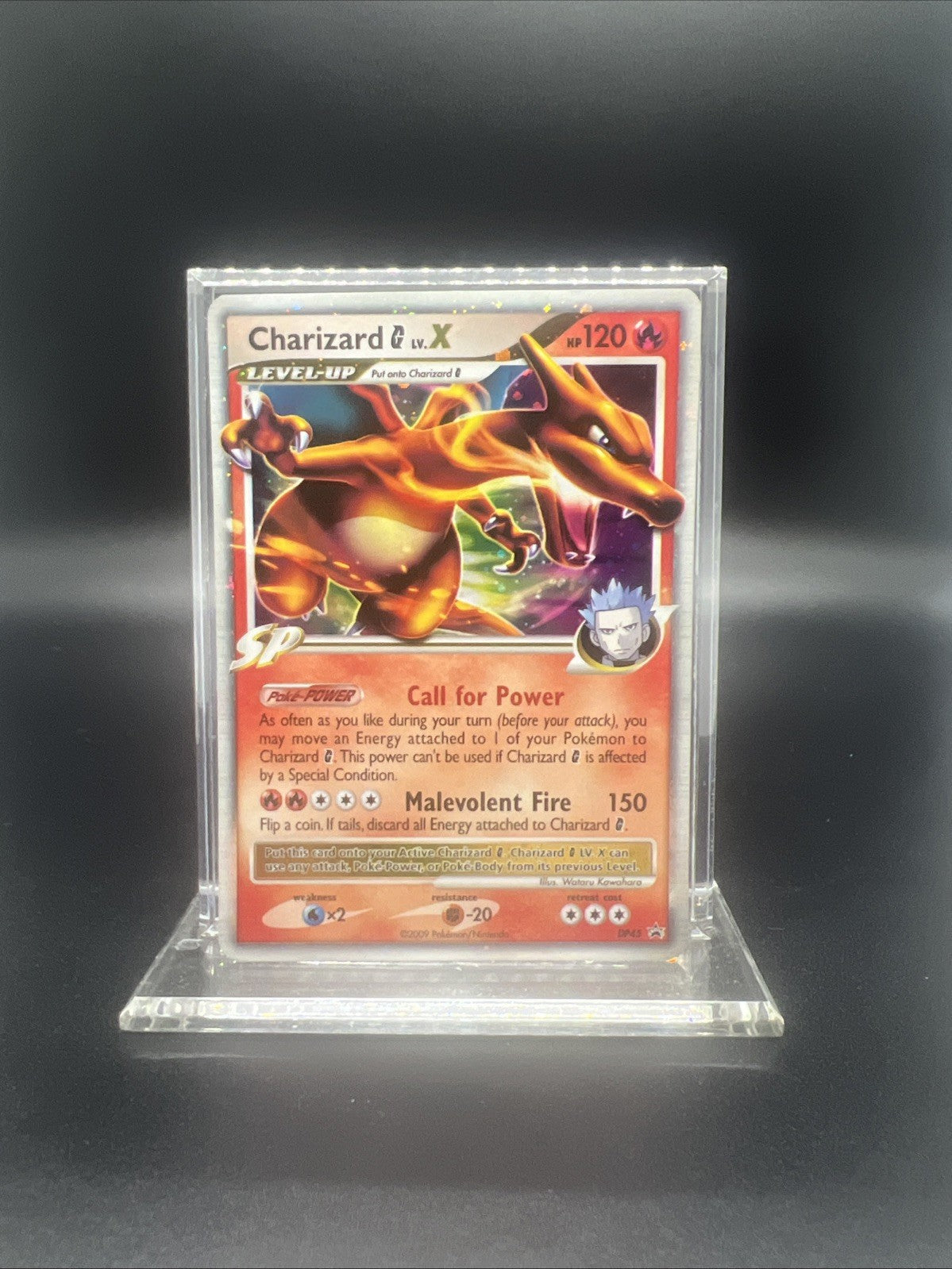 Pokemon Charizard G LV.X DP45 Diamond and Pearl Promo - LIGHT PLAY (1)