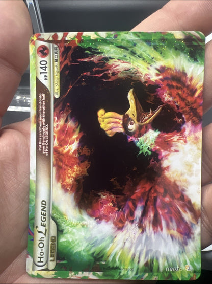 Pokemon Ho-Oh Legend (Top) 111/123 Heartgold & Soulsilver Holo - LIGHT PLAY