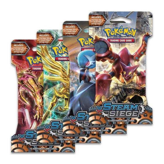 Pokemon XY Steam Siege Sleeved Booster Pack - CHOOSE YOUR ART