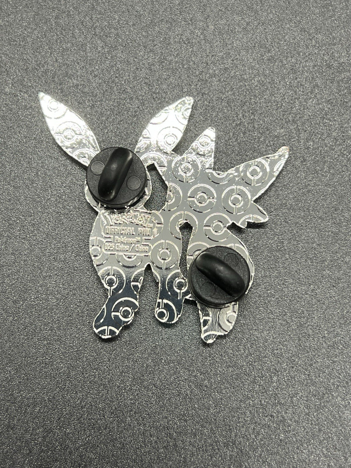 Prismatic Evolutions Figure Collection Umbreon And Espeon Figure Pin and Sleeves