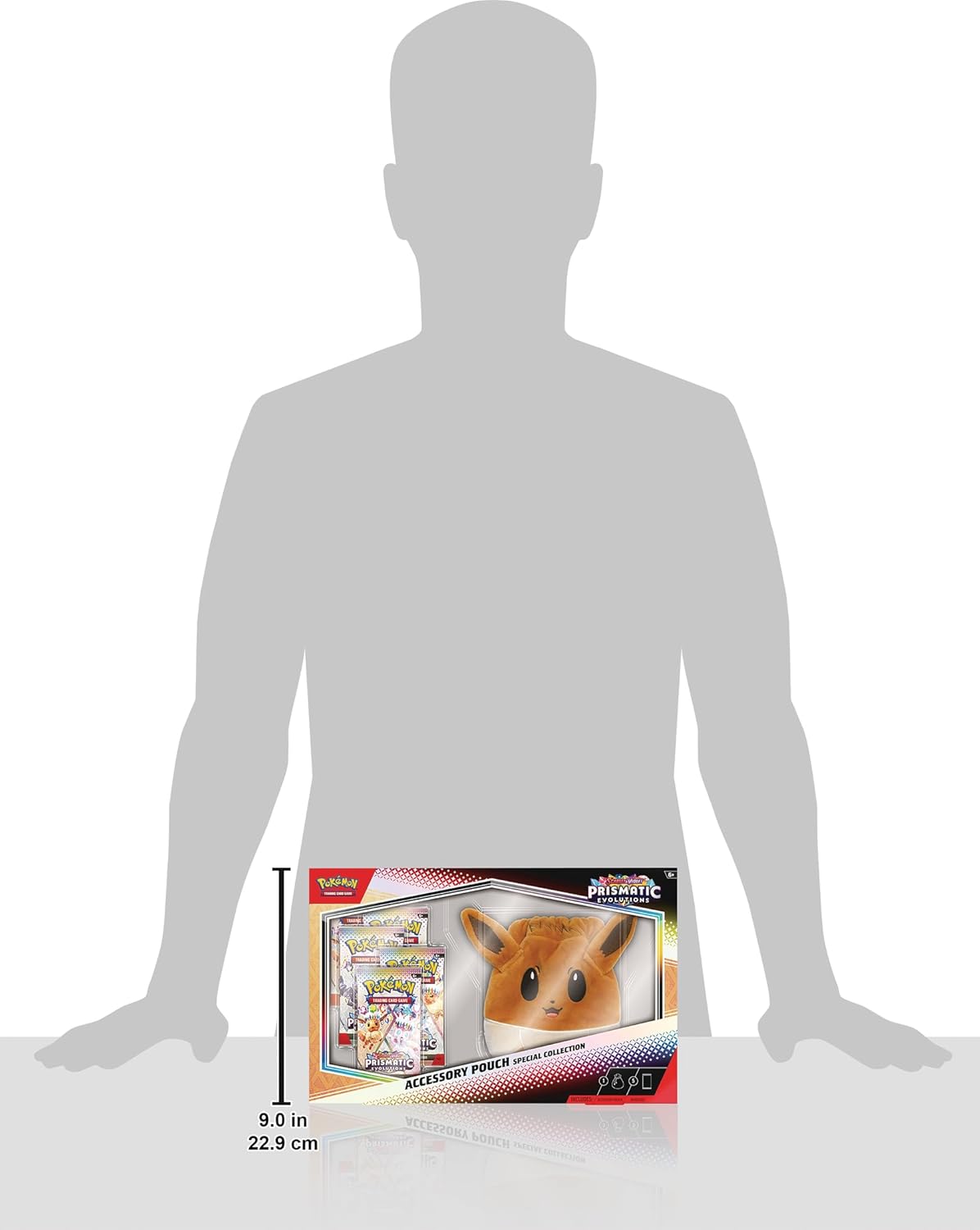 Prismatic Evolutions Eevee Pouch