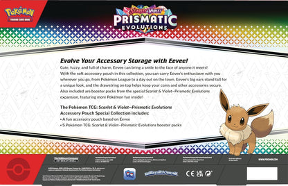 Prismatic Evolutions Eevee Pouch