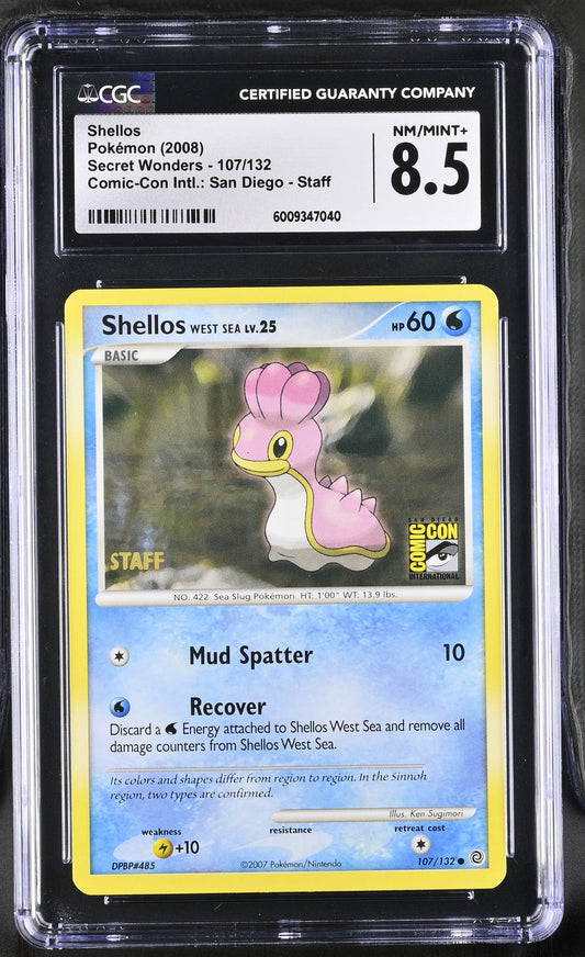 CGC 8.5 Shellos 2008 Comic-Con: San Diego - Staff