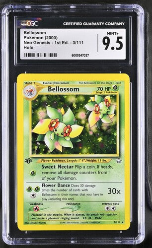 CGC 9.5 1st Edition Bellossom #3 Neo Genesis