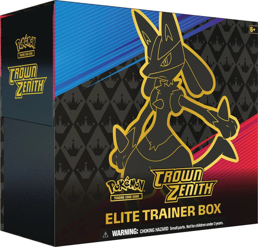 Crown Zenith Pokemon Center Elite Trainer Box