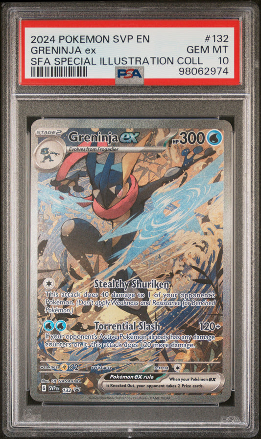 PSA 10 Greninja ex #132