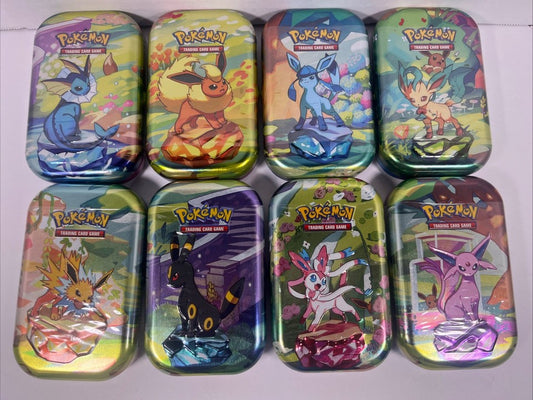 Prismatic Evolutions Tin Set