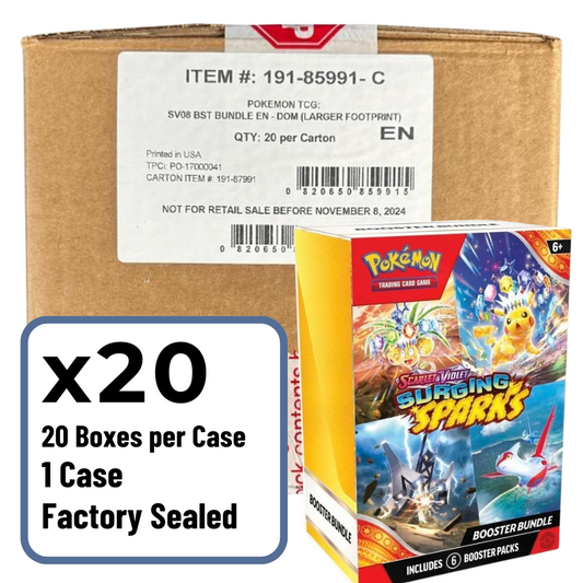 Surging Sparks Booster Bundle Case
