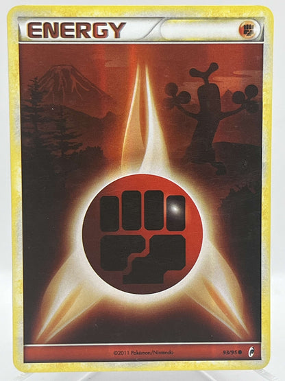 Fighting Energy 93/95 Call of Legends Holo LIGHT PLAY Pokemon