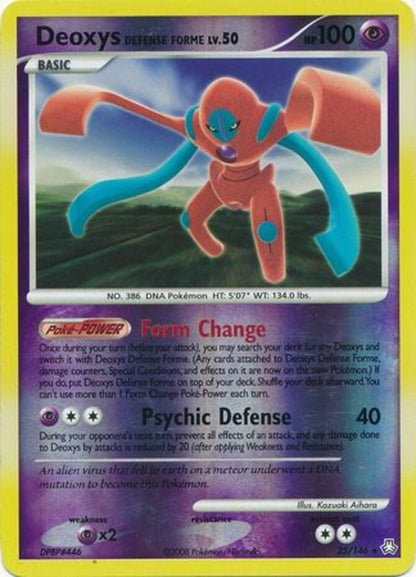 Deoxys Defense Forme 25/146 Legends Awakened LIGHT PLAY Pokemon